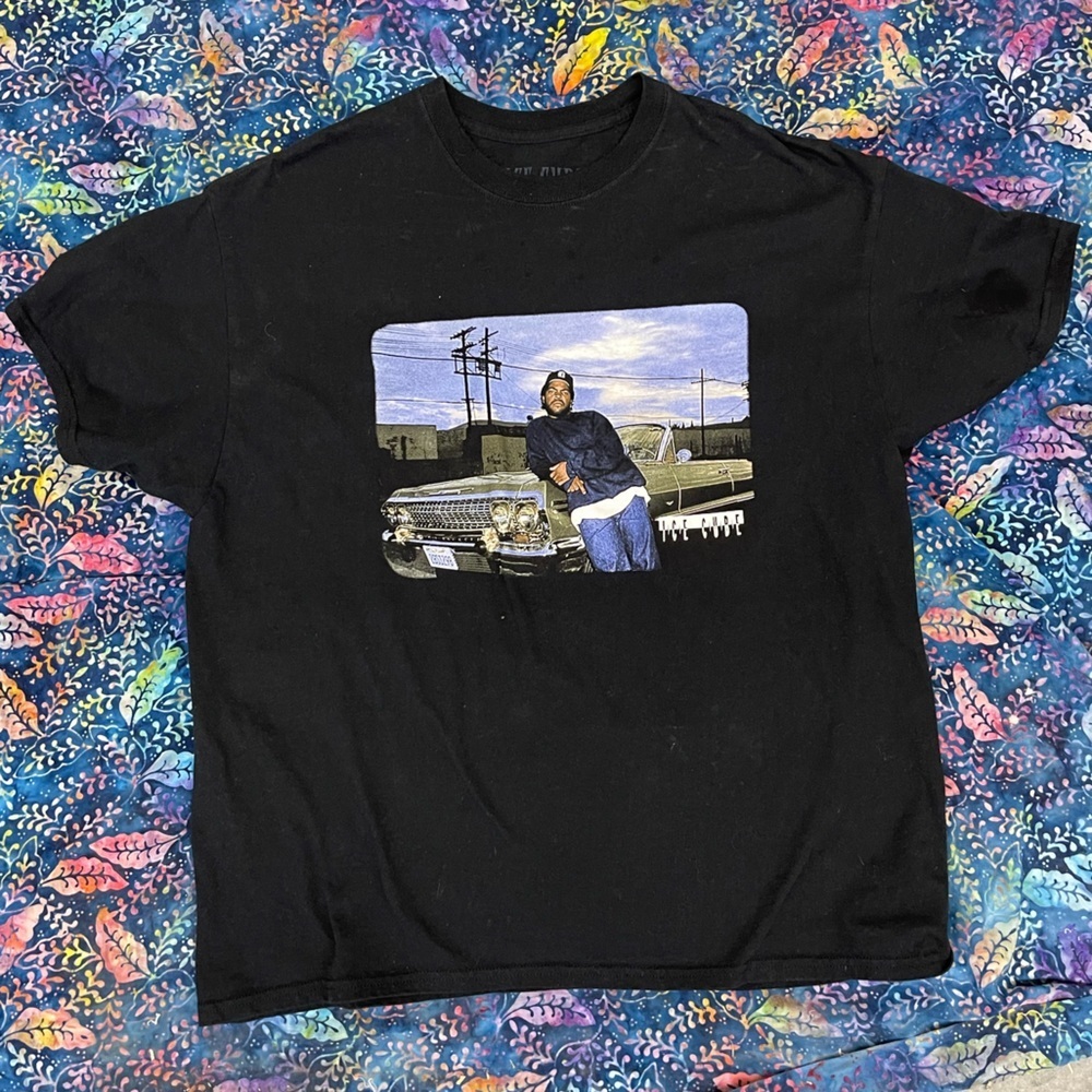 Ice Cube Lowrider Impala OG Hip Hop Compton T-Shirt Size XL unisex